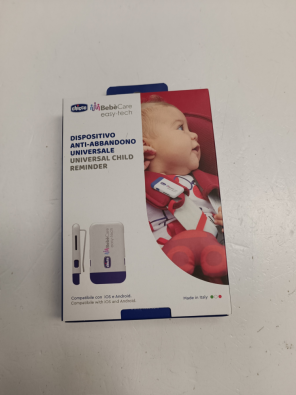 Dispositivo Antiabbandono Chicco Bebé Care Easy-tech Mai Utilizzato  