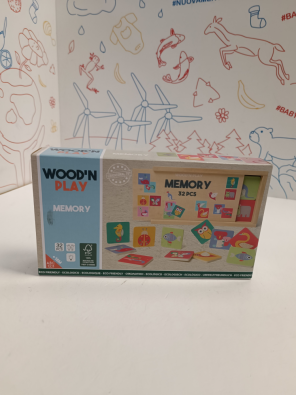 Gioco Inlegno Memo Wood And Play  