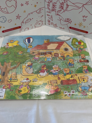 FOREST FAMILY PUZZLE IN LEGNO   