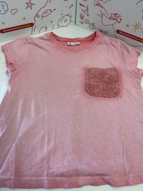 T Shirt Bimnba 7 A Brums Rosa Taschino   