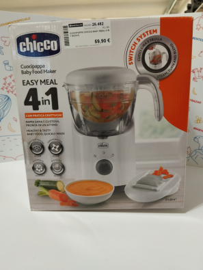 Cuocipappa Chicco Easy Meal 4 In 1 Nuovo   