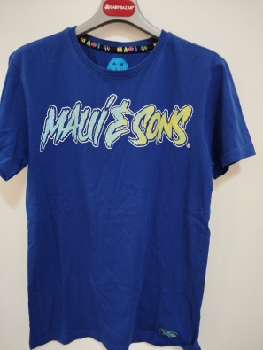 T-shirt Ragazzo 13/14 Anni Blu Maui   