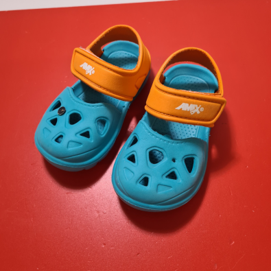 Sandali Mare N 24 Azzurri E Arancioni  