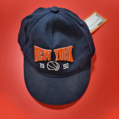 Cappellino 12/18 Anni Blu New York   