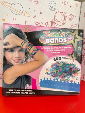Gioco Rainbow Bands Con Elastici Per Creare Bracciali E Collane  