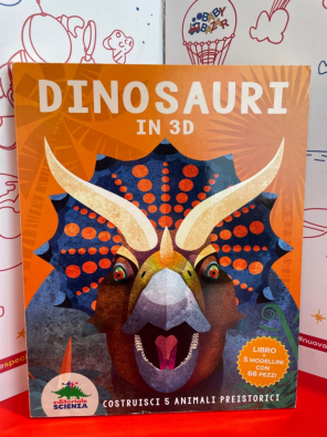 Dinosauri in 3D. Costruisci 5 animali preistorici. Con Modellini da costruire - Dickmann Nancy