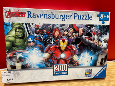 Gioco Ravensburger Marvel Avengers 200pz 8+   