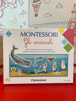 Gioco Clementoni Montessori Gli Animali   