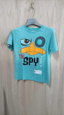T-shirt Phineas Ferb 7/8a M Azzurra  