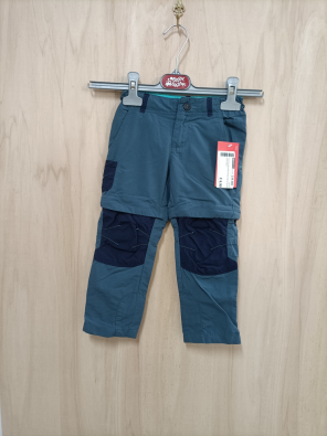 Pantalone Montagna Decathlon 3/4a M Blu  