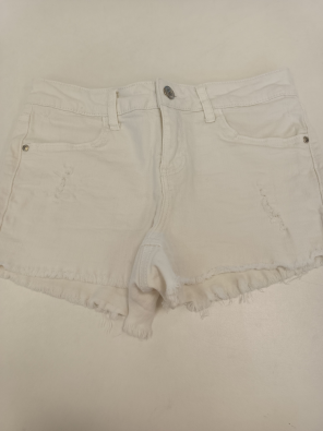 Pantaloncino Pimkie Taglia 34 (13) Bimba Jeans Bianco
