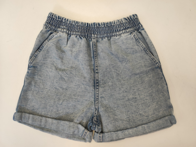 Pantaloncino Jeans &Denim 6/7a Bimba Cm 122 Delavè Chiaro
