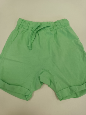 Pantaloncino Blukids 18/24m Bimbo Cm.86 Verde Mela