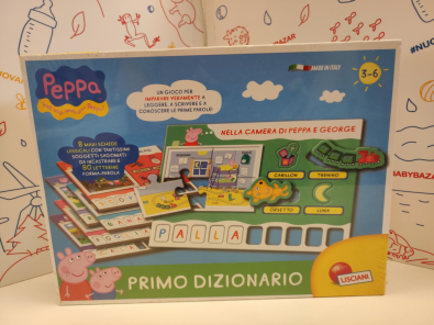 Gioco In Scatola Peppa Pig Primo Dizionario 3/6a - Nuovo