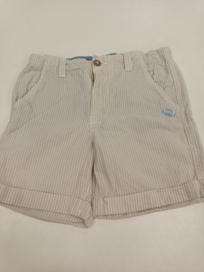 Pantaloncino OVS 30/36m Bimbo Cm.98 Righe Beige Bianco 