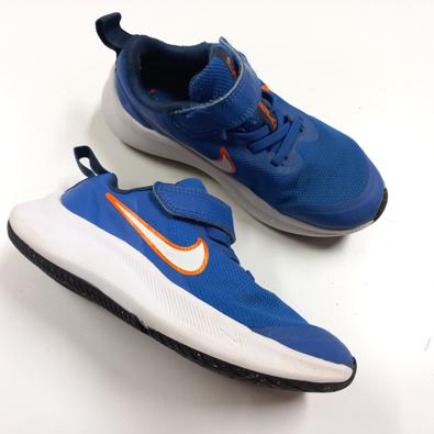Scarpa Bluette Bordo Arancio Nike 29.5  