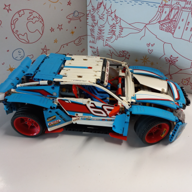 Lego Technic 42077 Auto da Rally (no Istruzioni Ne Scatola)  