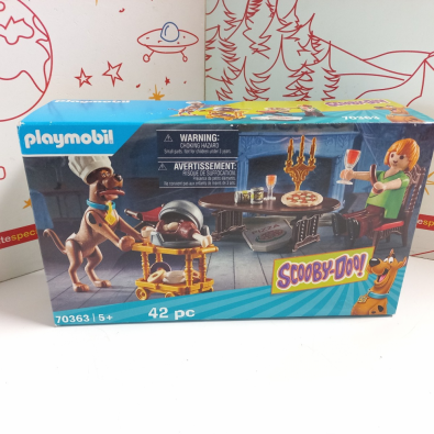 Playmobil 70363 SCOOBY-DOO! A cena con Shaggy NUOVO  