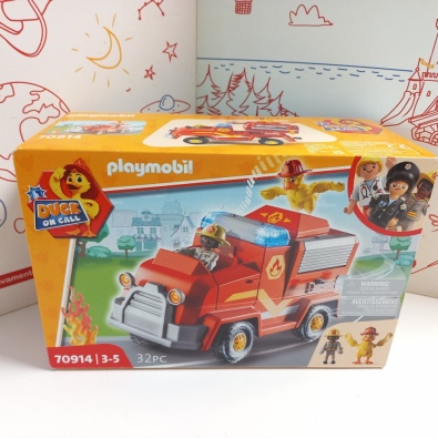 Playmobil - Duck on call – veicolo di soccorso dei vigili del Fuoco NUOVO  