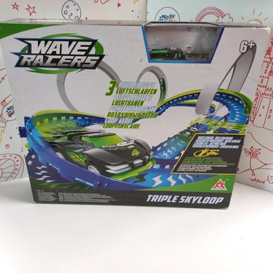 Wave Racers – Triple Sky Loop Raceway Track Set  