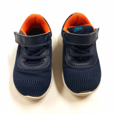 Scarpa Traforata Blu E Arancio Nike 23.5  