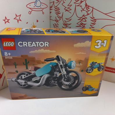 LEGO Creator 31135 Motocicletta Vintage, Set 3 in 1 NUOVO  