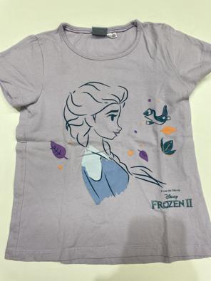 Maglietta Lilla Frozen 4 Anni  