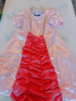 Costume Carnevale Principessa Bimba 3 A  