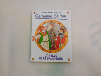 Libro Geronimo Stilton L'anello Di Re Salomone  