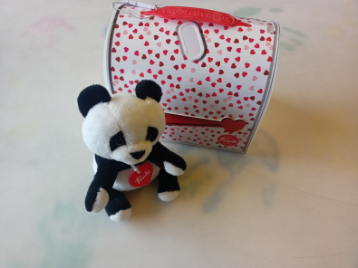 Peluche Trudi Panda Con Box  