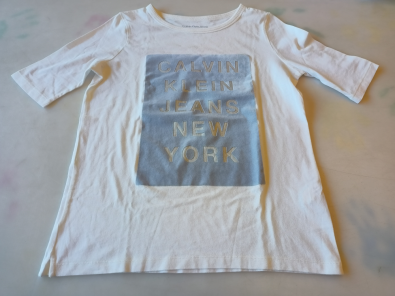 T- Shirt Calvin Klein Bimbo 14 A Tg. Xs  