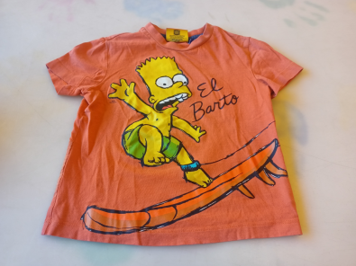 T- Shirt Oms Simpson Bimbo 2 A  