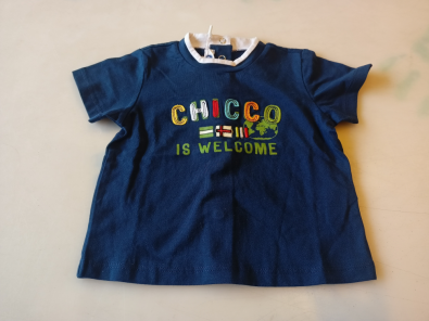 T- Shirt Chicco Bimbo 6m - Nuovo   