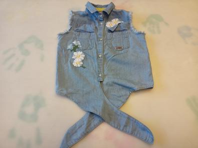 Camicia Jeans Oms Bimba 4/5 A  