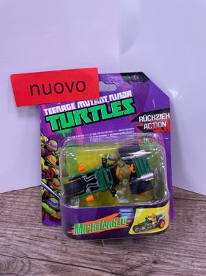 Nuovi - Personaggi Vari Ninja Turtles Macchina A Trazione  