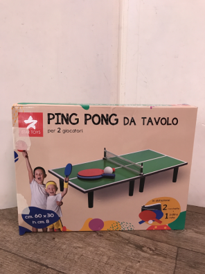 Gioco Ping Pong Da Tavolo Mai Usato  