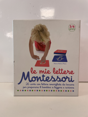Gioco Montessori Carte Tattili  