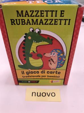 Gioco Carte Mazzetti E Rubamazzetti NUOVO   