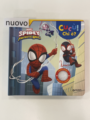 Libro NUOVO Giunti Kids Spiderman Con Alette   