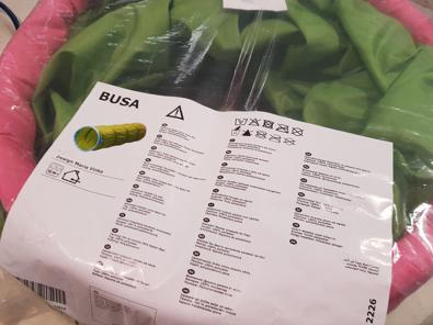 Tunnel Pop-up Verde Busa IKEA  