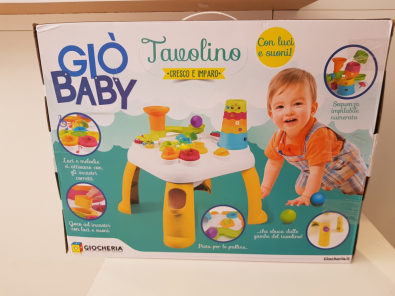 Tavolino Cresco&imparo Giò Baby Giocheria  