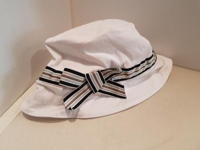 F6-8anni Cappello Bianco Lili Gaufrette  