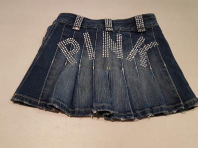 Gonna Jeans Strass Per La Mamma Pinko Mis.40  