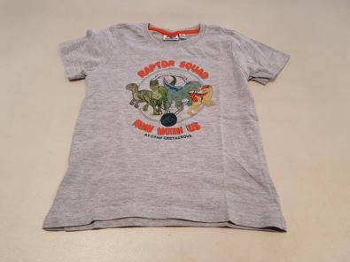 M5anni Shirt Grigia Jurassic World Dinosauri  