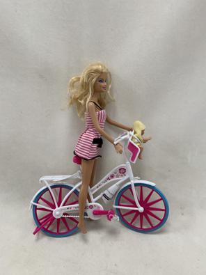 Bicicletta Con Barbie E Bebè  