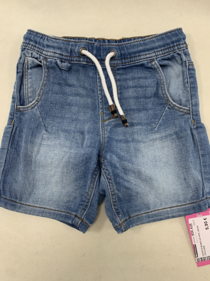 Shorts Bimbo 4/5 Anni Jeans Coulisse  