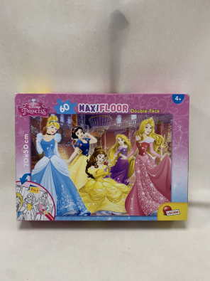 Puzzle Principesse Disney 60 Pz 4+ Da Colorare  