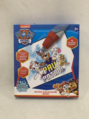 Water Colouring Book Paw Patrol  