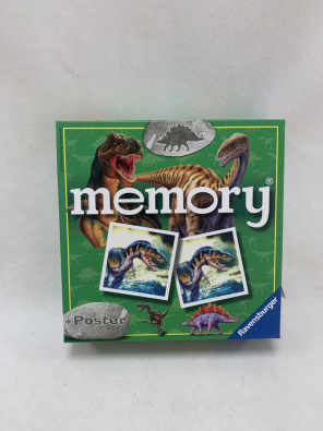 Gioco Memory Ravensburger Dinosauri Con Poster  
