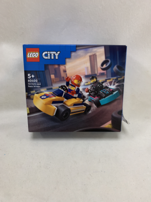 LEGO CITY Go Kart E Piloti 60400 5+ Nuovo  